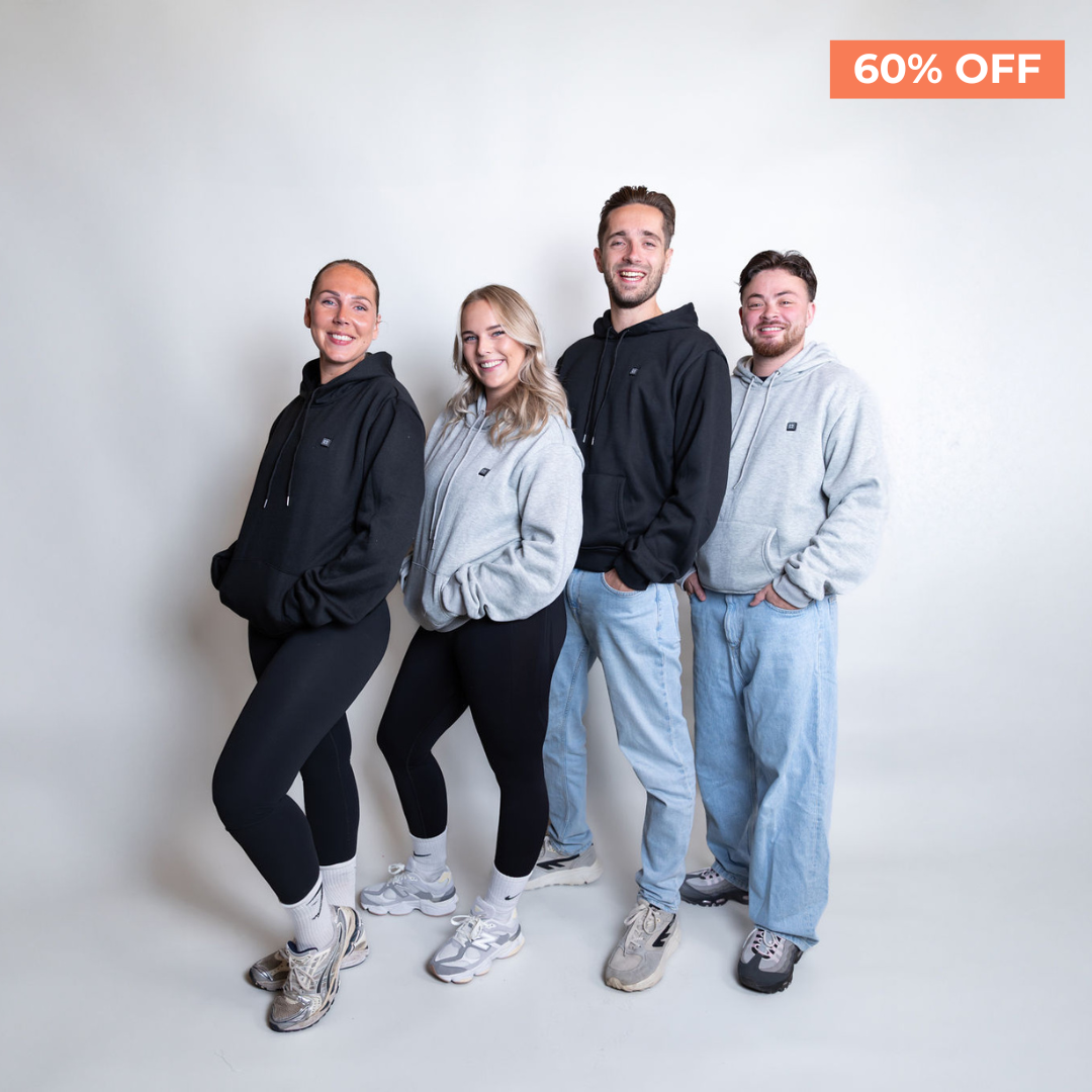 Heatable hoodie