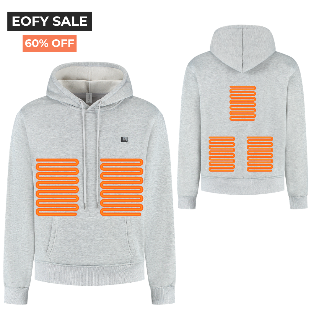 Heatable hoodie