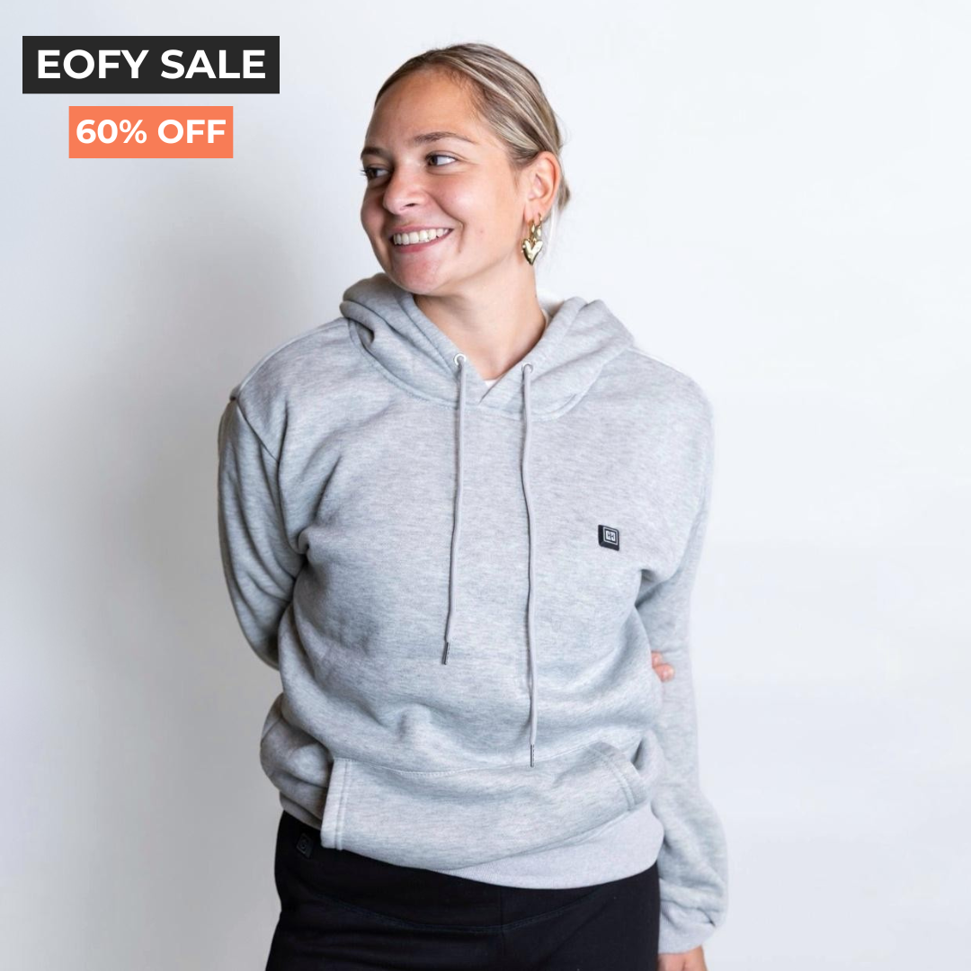 Heatable hoodie